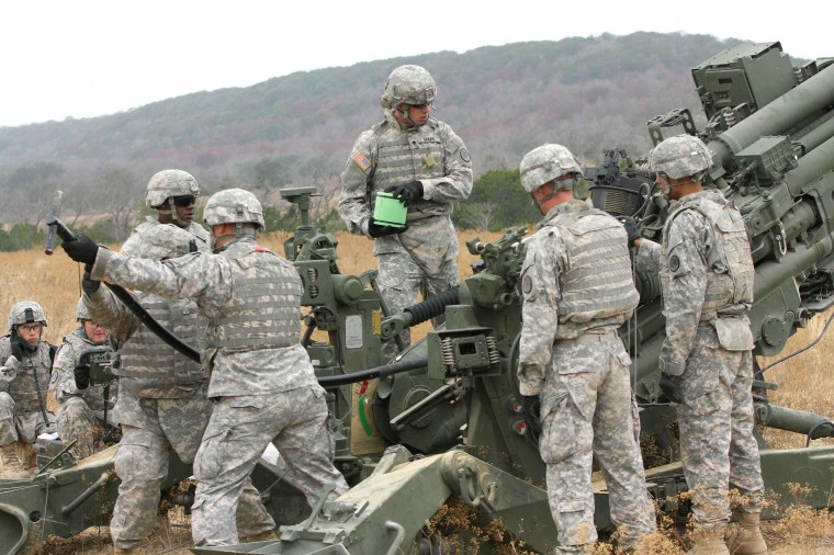 Steel Squadron Tests Howitzer